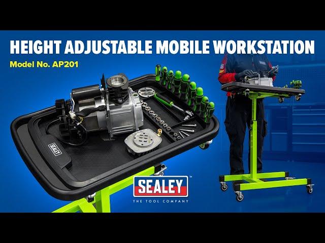 Sealey AP201 Mobile Workstation: Versatile, Adjustable, and Built for the Workshop!