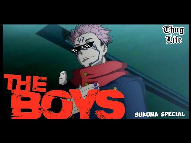 THE BOYS MEME | GOJO thug life moment jujutsu Kaisen funny moments #gojo #theboysmeme #trending