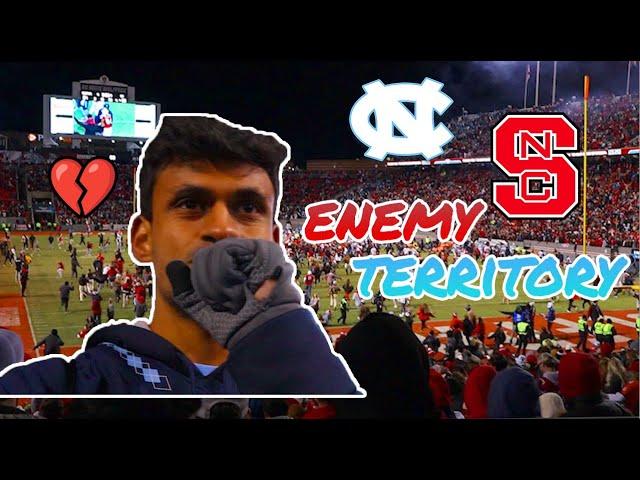 heartbreak in Raleigh | UNC vs NC STATE FOOTBALL VLOG (2021)