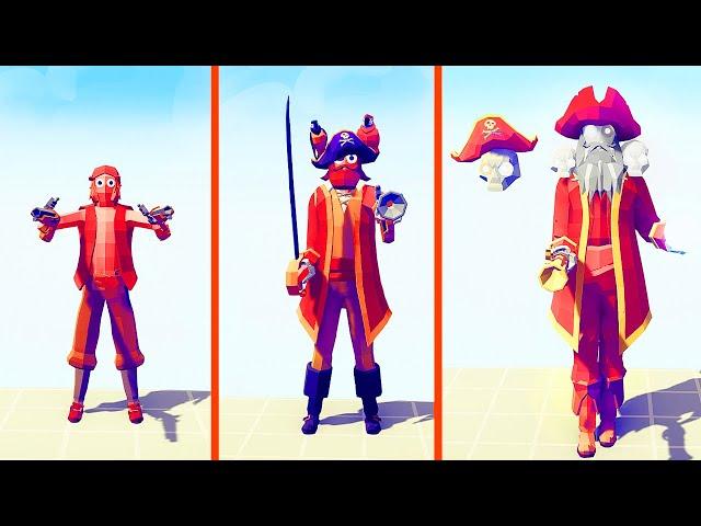 EVOLUTION of CAPTAIN #9 | TABS - Totally Accurate Battle Simulator