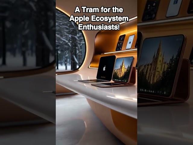  A Tram for Apple Enthusiasts | Seamless Tech Meets Public Transport #SmartMobility #AppleEcosystem