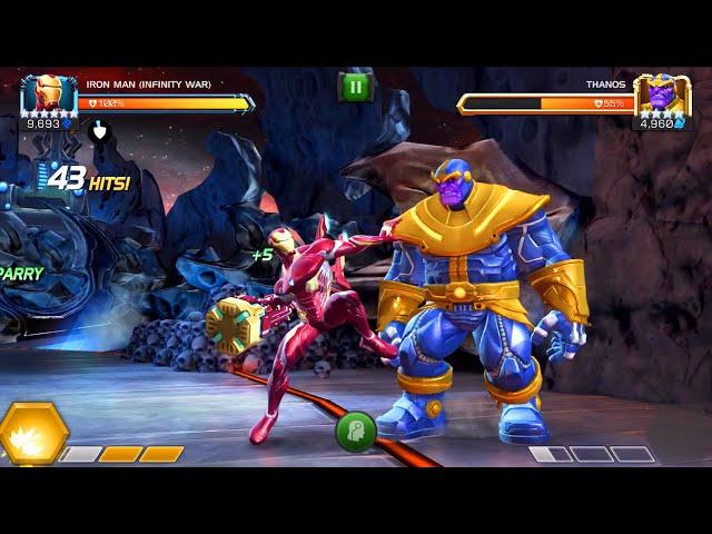 Marvel Contest of Champions: 6 Star Iron Man (Infinity War) Gameplay