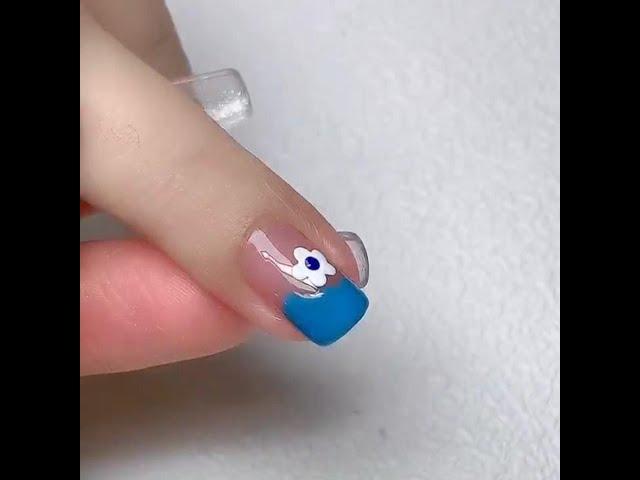 【Fashion nail art share】Pure color gel polish, 2022 popular drawing nail art