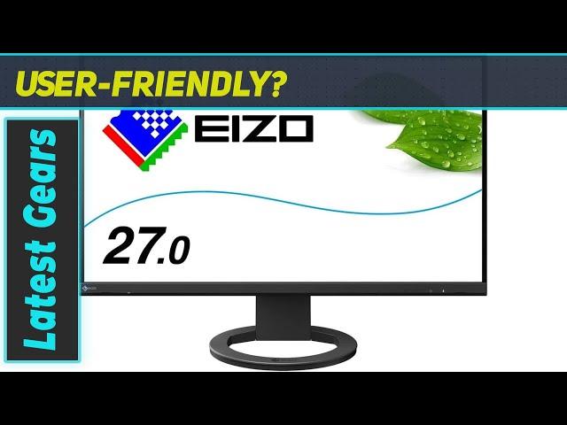 EIZO FlexScan EV2760-BK 27.0 Frameless Monitor Review