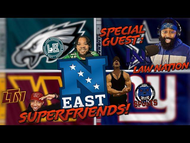 NFC EAST SUPERFRIENDS UNITE! | BIG Things Poppin', Little Teams Stoppin | Original 4 Ride 2Nite