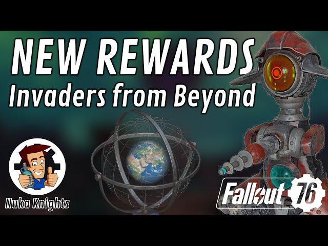 Fallout 76: New Rewards at Invaders from Beyond (Guide & Datamining)