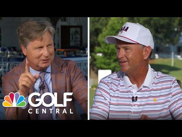 U.S. team captain Davis Love III emphasizes communication, teamwork | Golf Central | Golf Channel