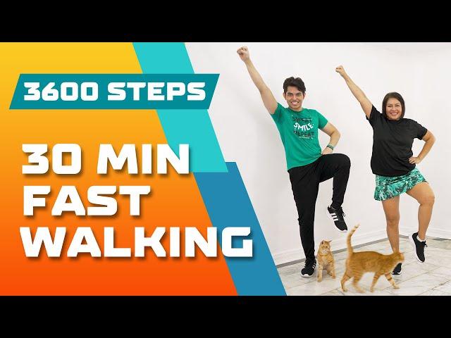 30 MIN FAST WALK • Workout with MOM • 140 Bpm  • Keoni Tamayo • Workout #180