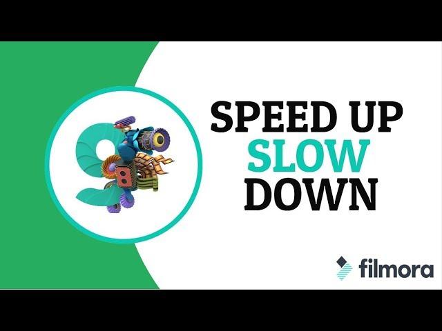 How to Speed up/Slow Down video in Filmora9 Wondershare