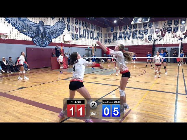 LS Flash (22) v. Northern Chill (24) - set 2