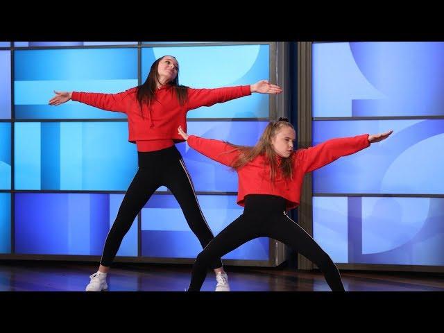 Young Dancers Taylor and Reese Hatala Light Up the Stage