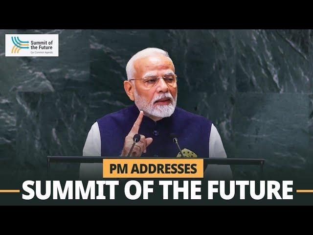 LIVE: PM Modi addresses UN 'Summit of the Future'