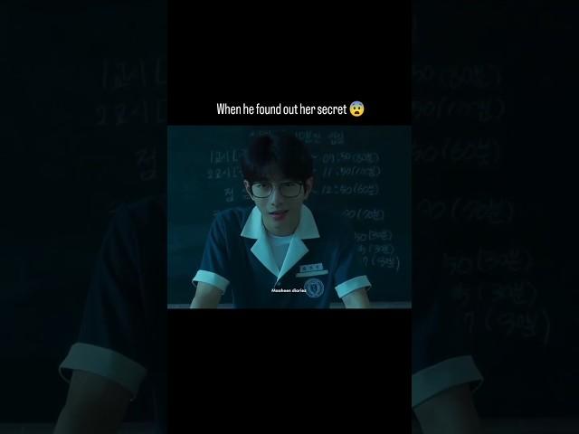 He found out her Secret ️ Psychopath boy #kdrama #cdrama #scary #school #shorts #viralvideo #fyp