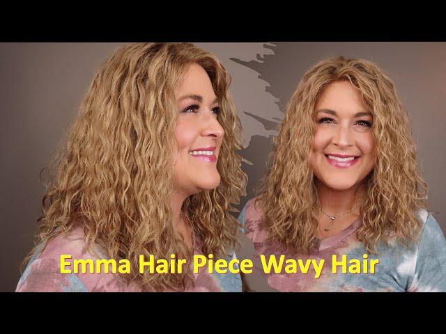 WAVY Human Hair Wig from Emma Hair Piece in the color 8R | MT11