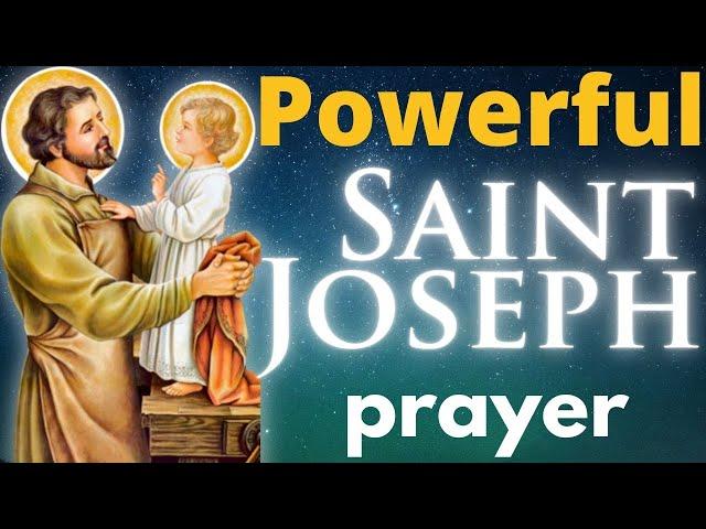 Powerful Saint Joseph prayer for family protection, healing and finances