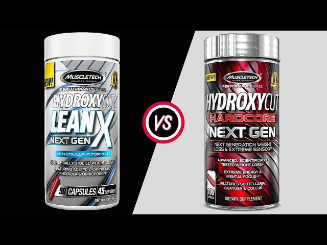 Hydroxycut Hardcore Next Gen vs Hydroxycut LeanX Next Gen | Fat Burner Review