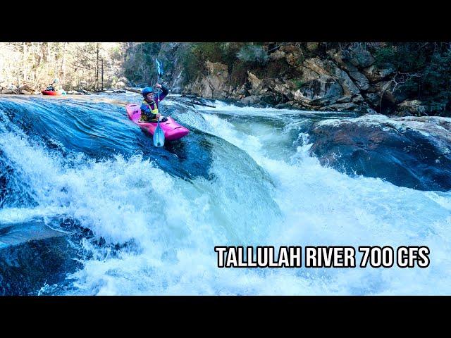 WHITEWATER KAYAKING THE TALLULAH RIVER