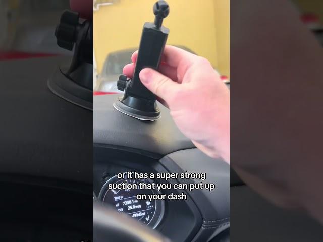 Top Car Mount with Wireless & Fast Charging! #carmount