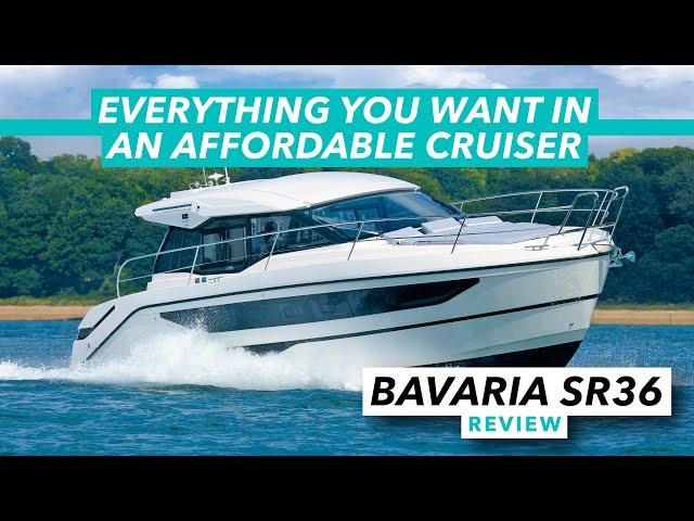 Full test of this stylish family sportscruiser | Bavaria SR36 sea trial | Motor Boat & Yachting