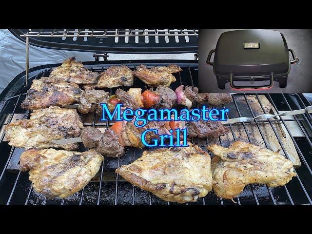 Megamaster Portable Propane Grill Review with a Delicious COOKING SEGMENT Amazon Purchase