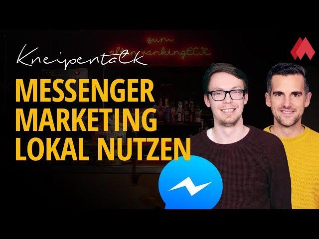 Messenger Marketing für lokale Unternehmen | morefire Kneipentalk