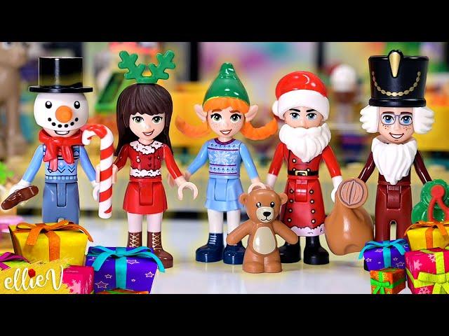 The Darlingtons get Christmas outfits  LEGO minidoll custom