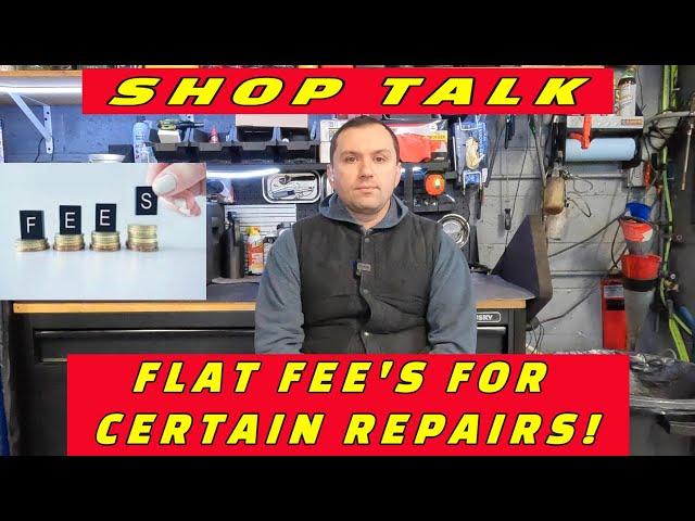 SHOP TALK: WHY MINIMUM FEES & FLAT FEES ARE NEEDED IN A MODERN SHOP ENVIRONMENT!