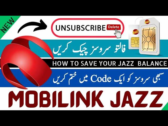 How to Unsub Jazz All Hidden Services | Remove Jazz All Services | Deactivate Jazz All Services