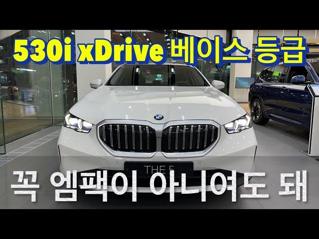 [BMW 김대위]530i xDrive 베이스 모델 화이트 / 코퍼브라운시트! 엠팩만 좋은거 아니야, 가성비는 이게 최고야!!!