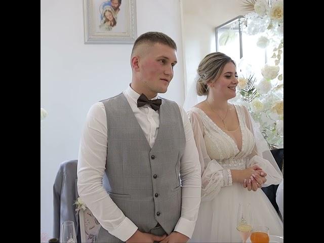 Гарне привітання молодятам від мами нареченого Дуба, Небилів, Перегінськ #shortswedding #shorts