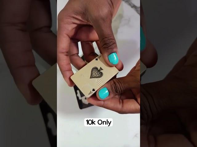 Ace Card Lighter. #cool #coolgadgets #lighter #giftideas