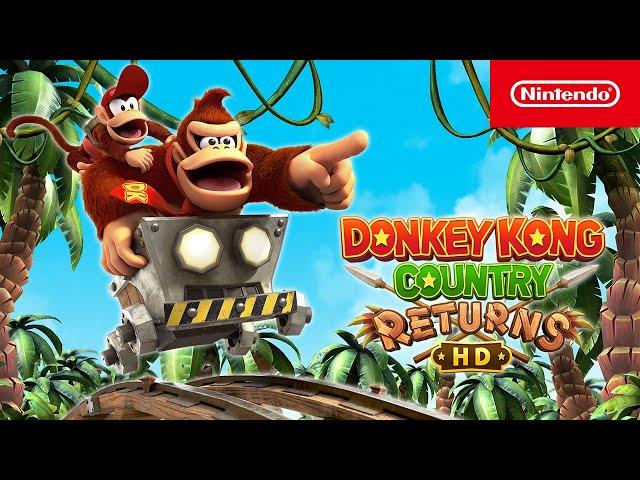 Donkey Kong Country Returns HD - Overview Trailer - Nintendo Switch (SEA)