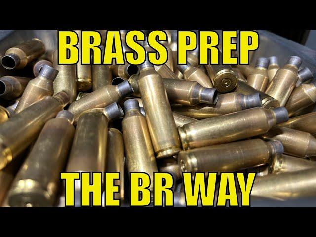 Jack Neary:  Brass prep for Benchrest