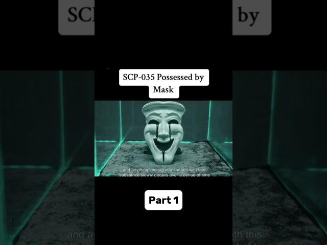 SCP-035 Part 1 - "Possessed by mask" #scp #scpfoundation #viral #shorts #animation