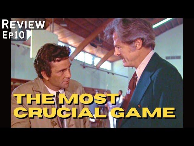 The Most Crucial Game (1972) Columbo- Deep Dive Review | Robert Culp, Dean Stockwell, Peter Falk