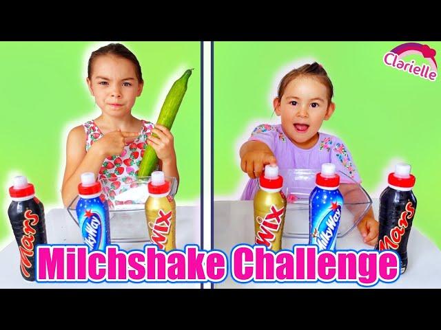 Twin Telepathie Milchshake Challenge | Clarielle