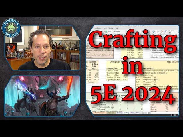 How Crafting Works in 5E 2024!