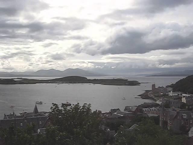 150721 Oban Bay and the island of Kerrera ...