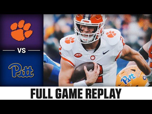 Clemson vs. Pitt Full Game Replay | 2024 ACC Football