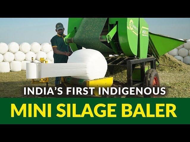 Cornext MSB500 - India's 1st ever Silage Baler, Call: 1800-121-7677