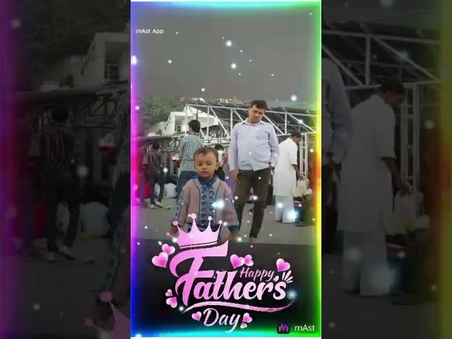 Happy father's day #sanjeev mishra my father# Himanshi sorry late ho gya upload me
