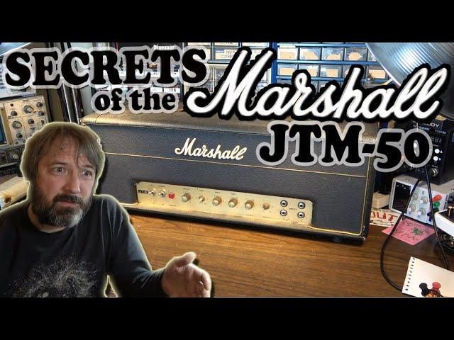 Inside a $10K Amp | Secrets of the 1967 Marshall JTM50 BLACK FLAG Plexi | REPAIR & DEMO