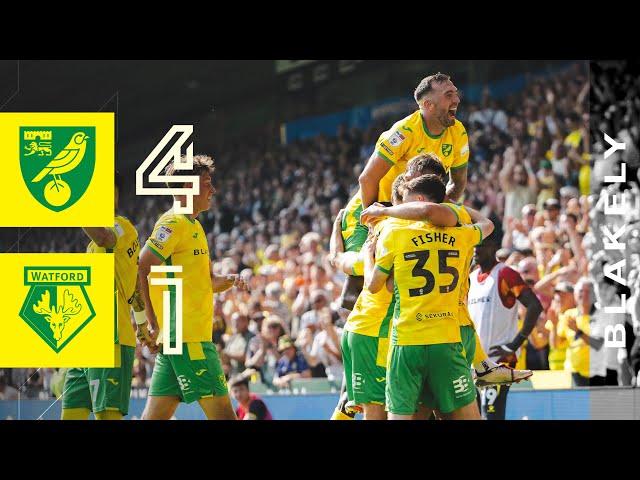 CITY RUN RIOT AT CARROW ROAD | HIGHLIGHTS | Norwich City 4-1 Watford