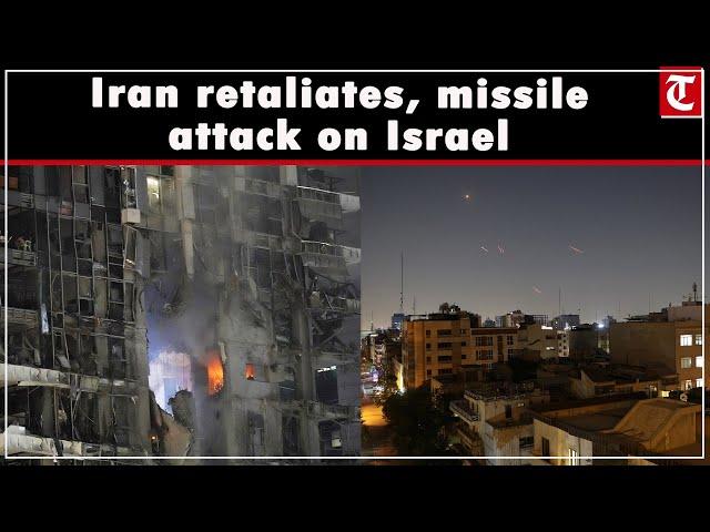 Iran attacks West Bank in retaliatory strike after explosions rock Tel Aviv & Jerusalem