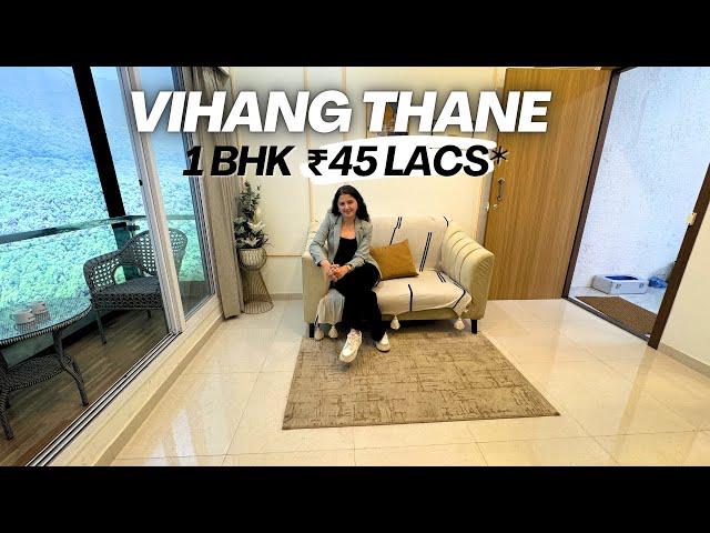 Vihang Marina Thane 1 BHK Tour at Ghodbunder Rd | Review, Price and Location