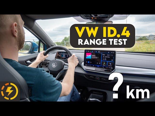 Volkswagen ID.4 Range Test at 90, 100 and 130km/h