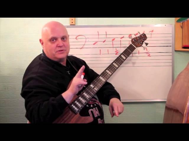 Real Bass Lessons 1 - Music Theory - Major Scale Construction