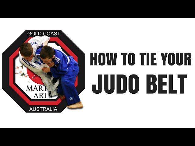 How to tie you Judo Belt up