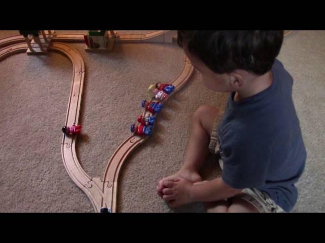 A two-year-old's solution to the trolley problem