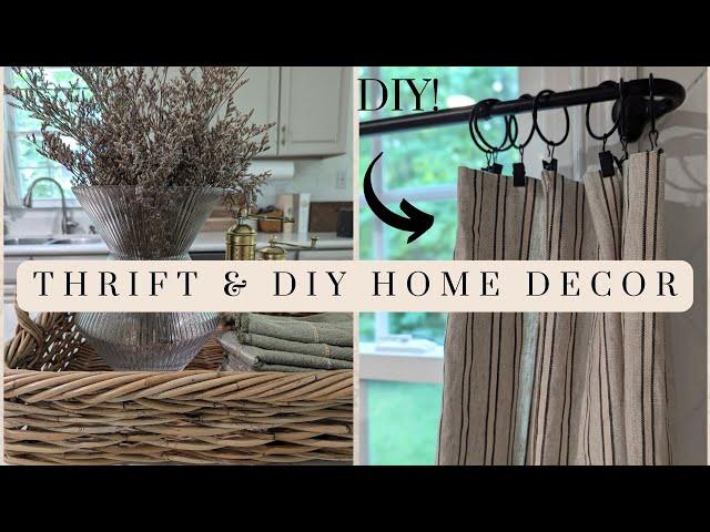 Thrift and DIY Home Decor \ Thrift with Me \ Designer Style on a Budget